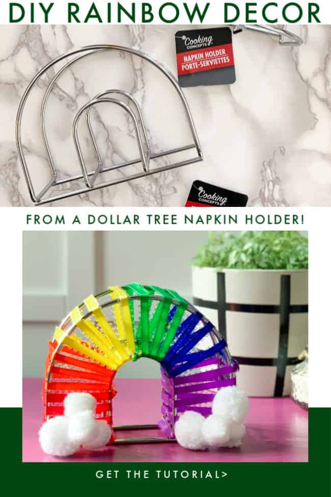 Dollar Tree DIY ~ How to Make a Glue Gun Holder 