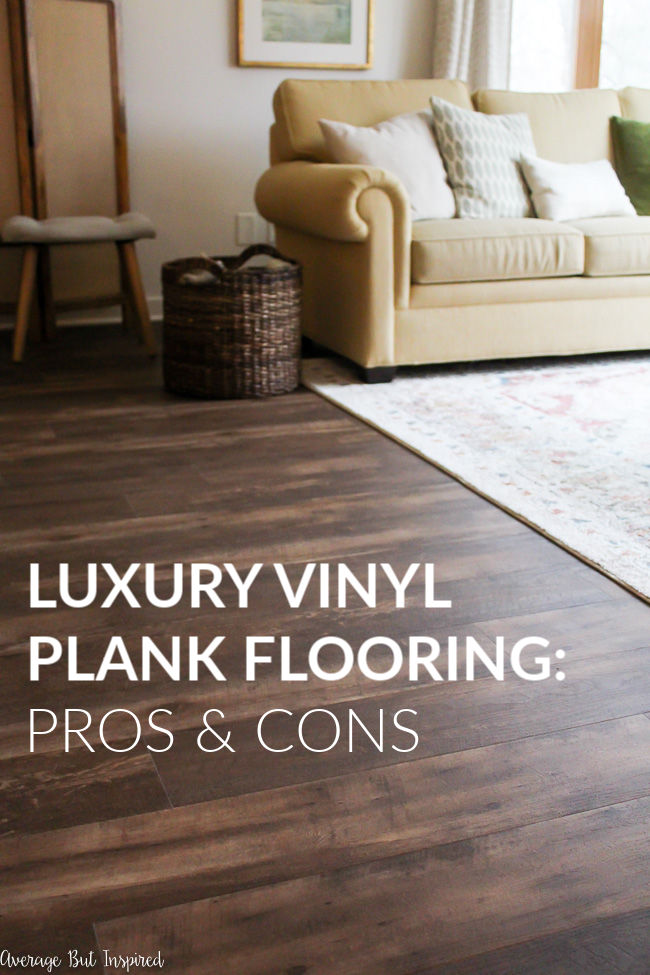 My Luxury Vinyl Plank Flooring Review Pros And Cons Average But Inspired