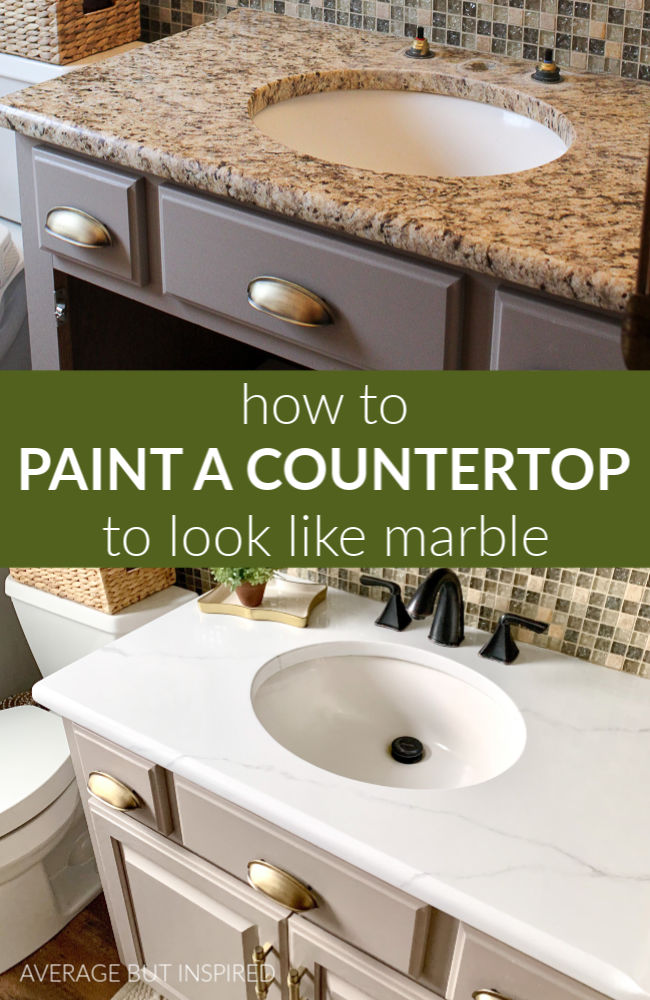 How To Paint Granite Countertop 