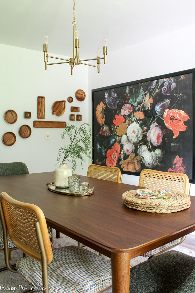 Modern Vintage Dining Room Makeover Average But Inspired