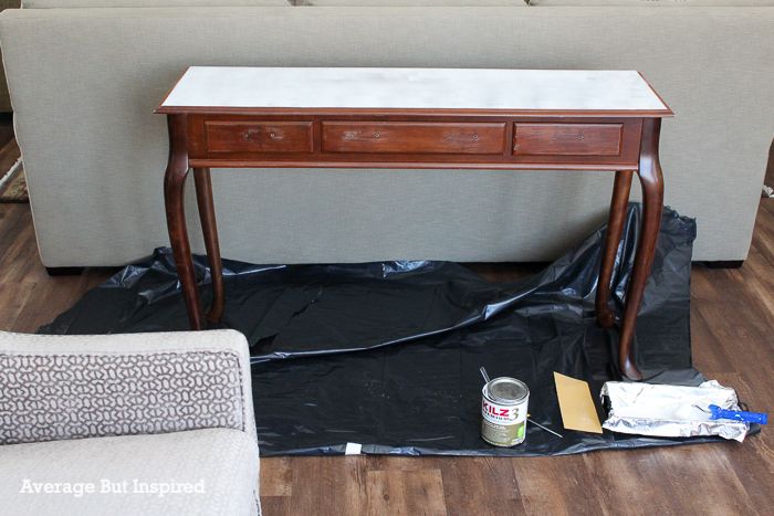 How To Update Cherry Furniture With Or, Queen Anne Console Table Cherry Finish