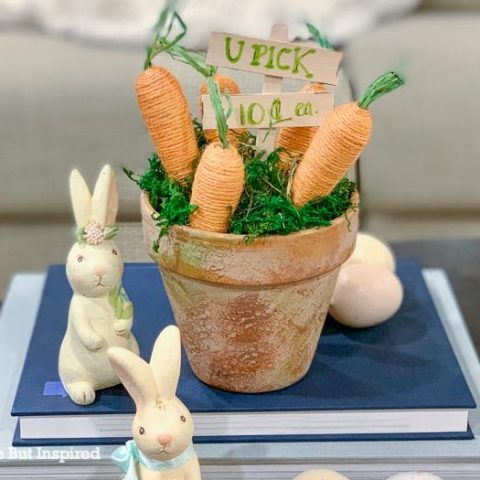 DIY Easter Carrot Decor