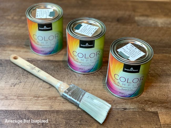 If you have leftover paint samples and are wondering what to do with them, check out this post for great ideas!