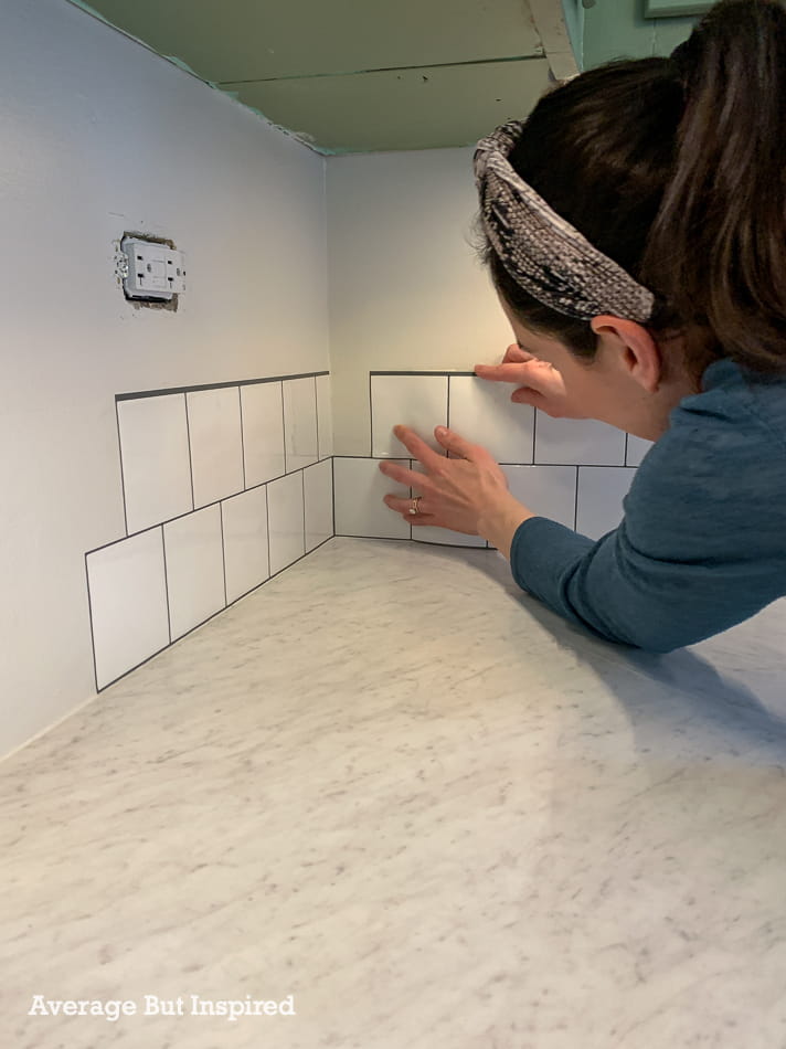 How to Install Smart Tiles on a Wall with Concave Corner 