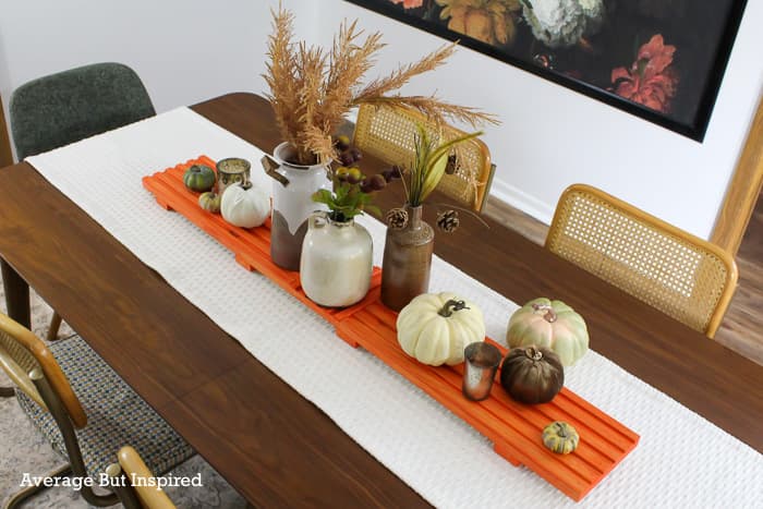 DIY Rustic Wood Table Runner - Blooming Homestead