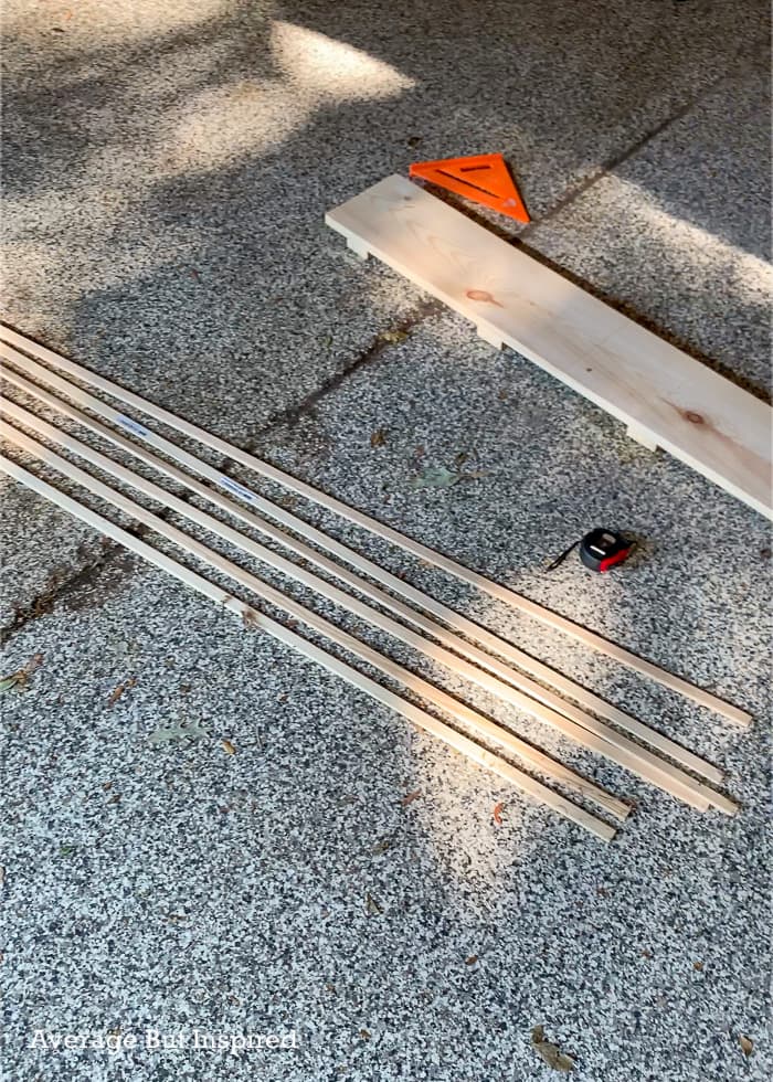 Wood Table Runner DIY Scrap Wood Project Average But Inspired