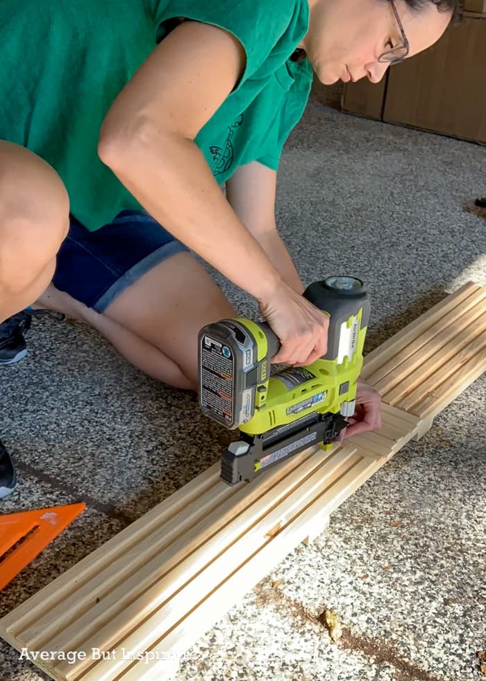Wood Table Runner DIY Scrap Wood Project Average But Inspired