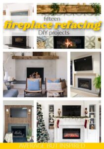 15 Fabulous Fireplace Refacing Ideas - Average But Inspired