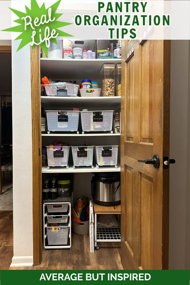 14 Easy Tips for Deep Pantry Organization