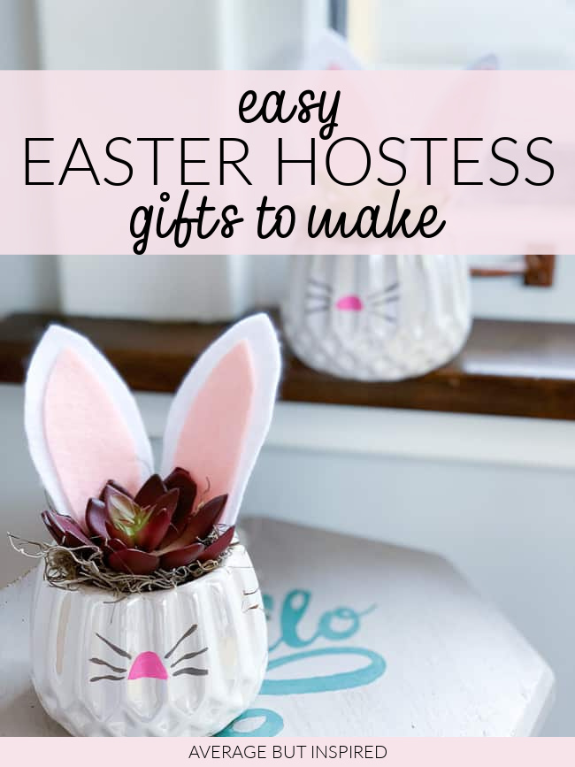Get some great DIY Easter hostess gift ideas to make. Don't show up empty handed to Easter Sunday brunch!