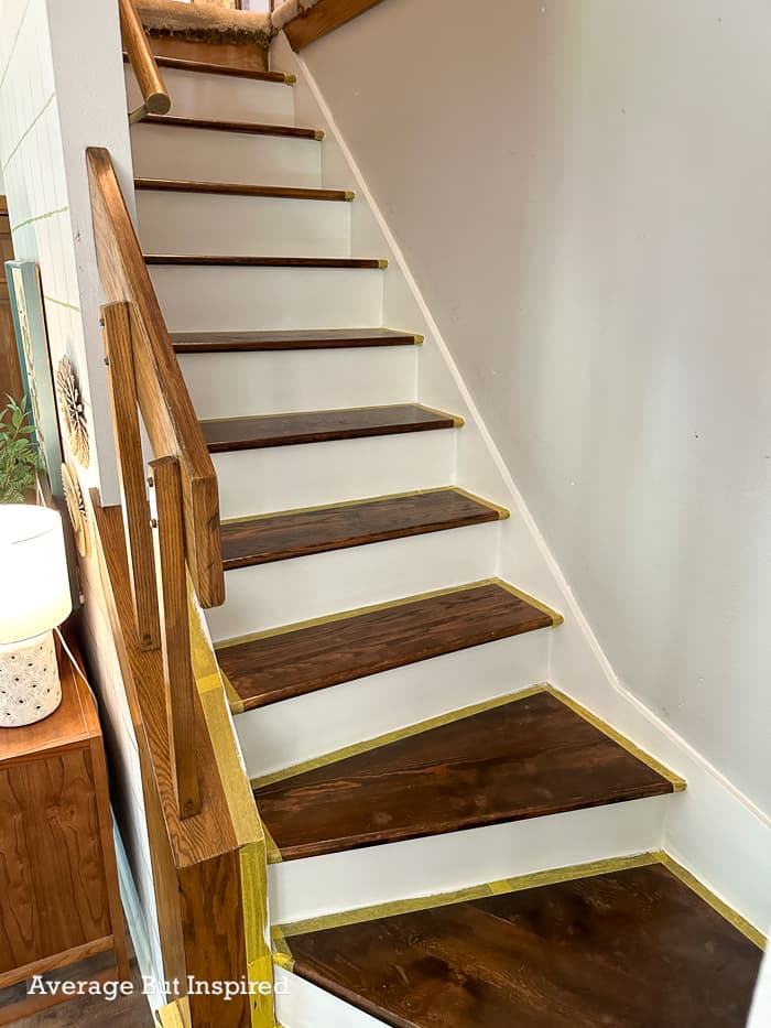 How to Convert Carpeted Stairs to Wood Treads a SixStep DIY