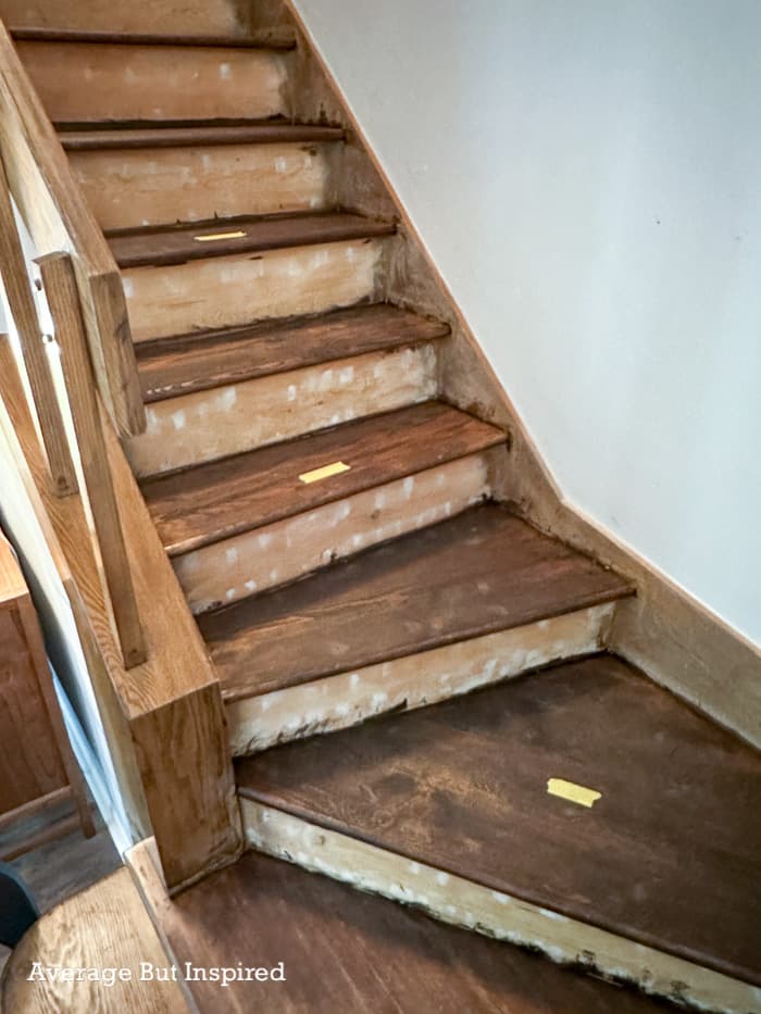 How to Convert Carpeted Stairs to Wood Treads a SixStep DIY