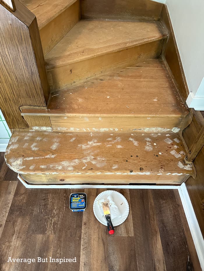 How to Convert Carpeted Stairs to Wood Treads a SixStep DIY
