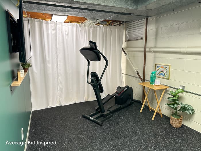 Redefining Spaces How To Make An Unfinished Basement Gym In Your Home